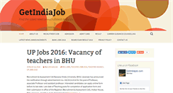 Desktop Screenshot of getindiajob.com
